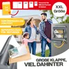 KESSER® XXL Briefkasten Edelstahl mit Zeitungsfach & 3 Produktbild-Vorschau 4