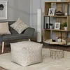 In- & Outdoor Sitzsack Wohnzimmer Sitzkissen Hocker Produktbild-Vorschau 3