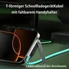 2-in-1 unsichtbares Halterungs-Ladekabel mit Ständer, Produktbild-Vorschau 3