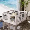 Box parto per cani 120x118x60 cm – Recinto XXL per cuccioli Anteprima dell’immagine prodotto 11