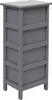 Forli komoda, szafka, 4 szuflady z serduszkami 70x29x25cm, Podgląd zdjęcia produktu 13