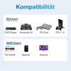 Qost - AV auf HDMI Konverter - RCA / Composite RCA zu HDMI Produktbild-Vorschau 6