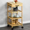 KESPER Kuchyňský Vozík 33 X 73 X 33 cm Bambus 25819 Náhled obrázku produktu 2