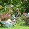 Esschert Design Zahradní nářadí stolička Rose Print Náhled obrázku produktu 6