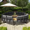 Set di mobili da giardino Fliek, 14 pezzi, set da salotto Anteprima dell’immagine prodotto 2