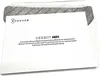 A manual for a DEEBOT robot vacuum cleaner is shown, with a cleaning cloth accessory partially visible. Voir les images du produit
