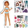 Quercetti Magnetic Fashion Laura Náhľad obrázku produktu 2