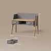 Bureau Livinity Mailo Cachemire/Artisan 97x80cm, Model Voir les images du produit 3