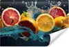 Muralo Vlies Fototapete ZITRUSFRÜCHTE Obst Wasser Natur 3D Produktbild-Vorschau 1