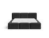 Chilly Möbel Polsterbett Como Schwarz Bouclé-Stoff 200x200 Produktbild-Vorschau 8