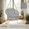 tectake® Hängesessel Grazia 80 x 72 x 125 cm Produktbild-Vorschau 4