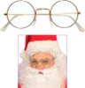 Weihnachtsmann Komplett Set / Kostüm Brille Glocke Sack Produktbild-Vorschau 4