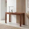 FineBuy Bureau 118x40x76 cm Sheesham bois massif Table Voir les images du produit 1