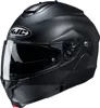 A black HJC C91N motorcycle helmet is shown against a white background. Produktbild-Vorschau