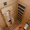 Artsauna Infrarotkabine Kiruna90 Premium - Vollspektrum- & Produktbild-Vorschau 14