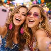 Occhiali hippie – Accessorio retrò classico per Carnevale e Anteprima dell’immagine prodotto 2