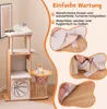 Tiragraffi COSTWAY 120 cm, albero per gatti con amaca stile Anteprima dell’immagine prodotto 8
