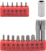 Bit Satz Set Torx Schraubendreher Schraubenzieher Bitsatz Produktbild-Vorschau 1