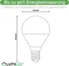 LUMILED 6 Stück LED Leuchtmittel E14 P45 8W ersetzt 60W Produktbild-Vorschau 7