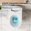 WC bez okrajů HOROW, závěsný klozet včetně poklopu, Náhled obrázku produktu 6