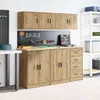 vidaXL Armoire murale de garage Artisan-Chêne Bois Voir les images du produit 4