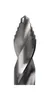A close-up, studio shot of the tip of a drill bit. Produktbild-Vorschau