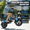 Bicicletta elettrica pieghevole GE5, pneumatici grassi Anteprima dell’immagine prodotto 14