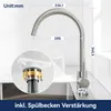 Wasserhahn Küchenarmatur, 360° Drehbar Spültischarmatur, Produktbild-Vorschau 3