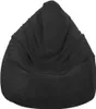 A black beanbag chair. Náhľad obrázku produktu