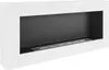 ethanolkamin BOX 90 cm mit weißem. Wandkamin 900x400mm ohne Produktbild-Vorschau 9