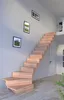 Holztreppe Lindos (Buche) in  1/4 gewendelter Ausführung Produktbild-Vorschau 1