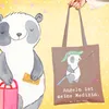 Mr. & Mrs. Panda Einkaufstasche Panda Angeln - Braun Produktbild-Vorschau 2