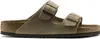 Kaufen Sie die Birkenstock Arizona Suede Taupe mit schmalem Produktbild-Vorschau 1
