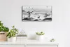Dekor Leinwand Uhr Wandbilder 60x30 Gemälde Tier Hirsch Produktbild-Vorschau 3