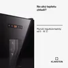 Klarstein voľne stojaca chladnička na víno, 1-zónová malá Náhľad obrázku produktu 3