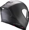 Kask motocyklowy SCORPION EXO-R1 EVO CARBON AIR, czarny Podgląd zdjęcia produktu 6