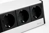 EVOline® R-Dock Aluminium SILBER mit 3 x VDE Steckdosen / Produktbild-Vorschau 3