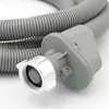 Close-up of a washing machine inlet hose connector. Produktbild-Vorschau