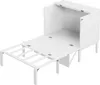Flieks Lit fonctionnel lit armoire 90x200cm avec sommier à Voir les images du produit 10