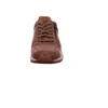 A single brown leather shoe is shown from the front on a white background. Produktbild-Vorschau