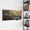 Magnettafel 100x50cm Pinnwand Whiteboard beschreibbar - Produktbild-Vorschau 4
