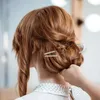 2 Stück U-Förmige Französische Haarnadel, Groß Metall Produktbild-Vorschau 2