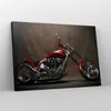 Bild auf Leinwand - Leinwandbild - Motorrad Chrom Räder - Produktbild-Vorschau 4