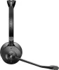 A black Jabra headset with a microphone boom is shown against a white background. Produktbild-Vorschau