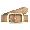 MUSTANG Leder Gürtel Woman's Belt 3.5 W100 Cognac braun Produktbild-Vorschau 5