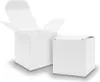 50x itenga Würfelbox aus Karton 5x5cm weiß Gastgeschenk Produktbild-Vorschau 1