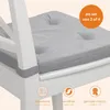 Set di 4 cuscini per sedie, 42 x 40 cm, adatti sia per Anteprima dell’immagine prodotto 9