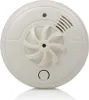 A white smoke detector is shown from a top-down view against a white background. Produktbild-Vorschau