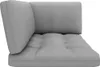 vidaXL Garten-Ecksofa aus Paletten Schwarz Imprägniertes Produktbild-Vorschau 5