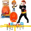 Werkzeuggürtelset Bauhelm Reparatur Bau Zahlreiche Taschen Produktbild-Vorschau 1